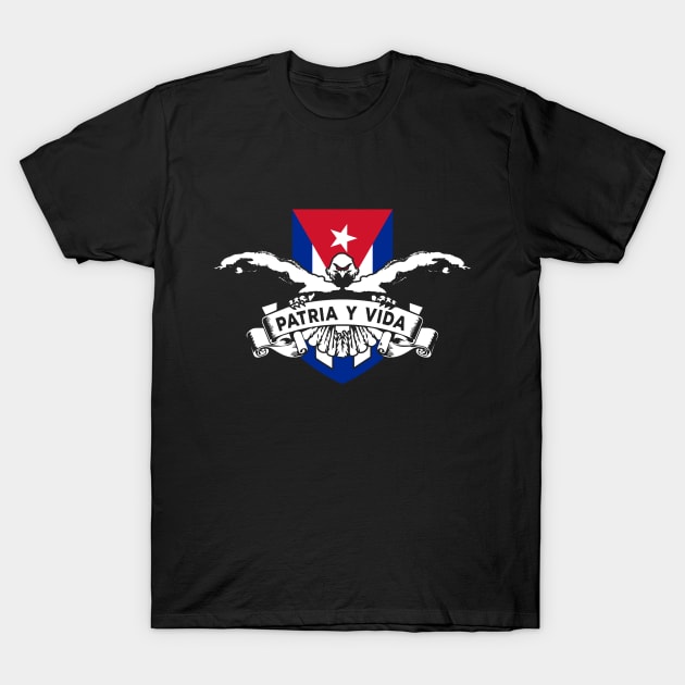 Cuba Flag Cuban American Pride T-Shirt by mohazain